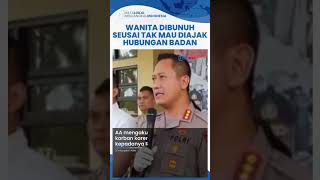 Tak Mau Diajak Hubungan Badan untuk Lunasi Utang Rp 100 Ribu, Wanita di Bandung Tewas Dibunuh