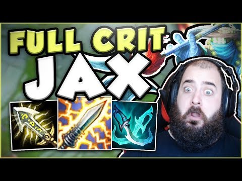 YOU WON'T BELIEVE THE BURST FROM THIS CRIT JAX! FULL CRIT JAX TOP GAMEPLAY! - League of Legends