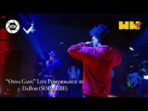 DaBoii - "ONNA GANG" (LIVE PERFORMANCE) | SOB x RBE