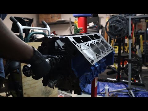 LS 5.3 Engine Build Part 4 (short block assembly)