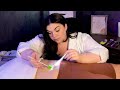 ASMR Abdominal Assessment Most Detailed Navel Examination Cleaning Personal Attention Style