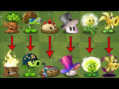 PvZ 2 Discovery - All Plants Same Shape (International & China Version)