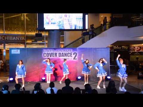 Ma' Belle cover A-Pink - Mr.Chu + NoNoNo @ Esplanade Stage 2 (audition) 150613