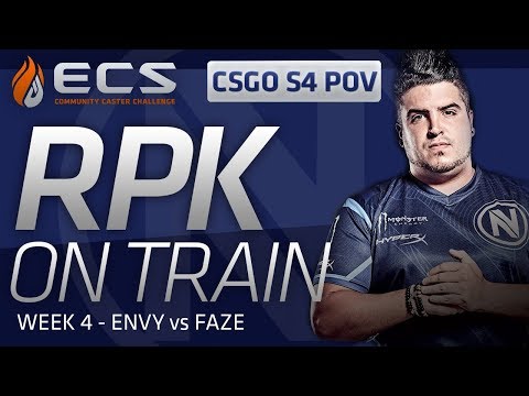 RpK vs FaZe on Train (ECS CS:GO S4 POV)