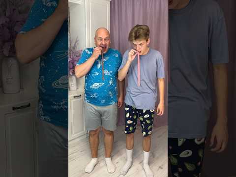 Hahaha 😂 Funny Challenge 😜🤪 #parentschild #funny #comedy #family #tiktok