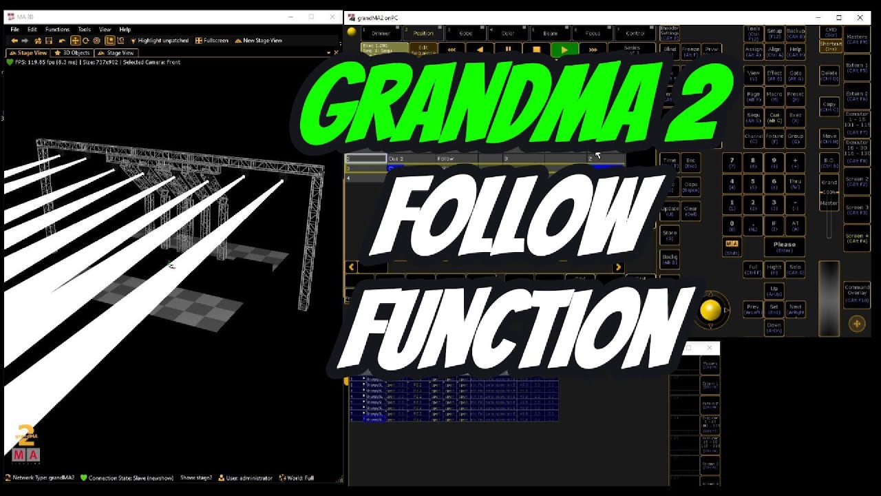 GRANDMA2 FOLLOW FUNCTION