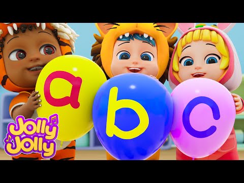 ABC Song, Phonics Song + MORE | Learn ABC Alphabet for Children | Jolly Jolly Nursery Rhymes