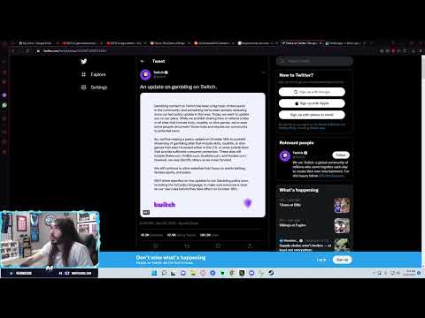 Twitch BANS gambling & The DRAMA continues (ft. Ludwig, Mizkif, XqC,Hasanabi, AdrianahLee)