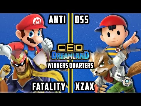 CEO Dreamland 2017 Smash 4 - FS | Fatality & IMT | ANTi Vs. RVL | XZAX & CL | DSS SSB4 Doubles WQ