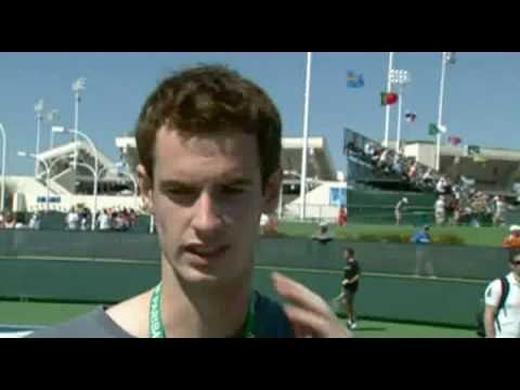 Indian Wells 2009 - Murray Training Regime