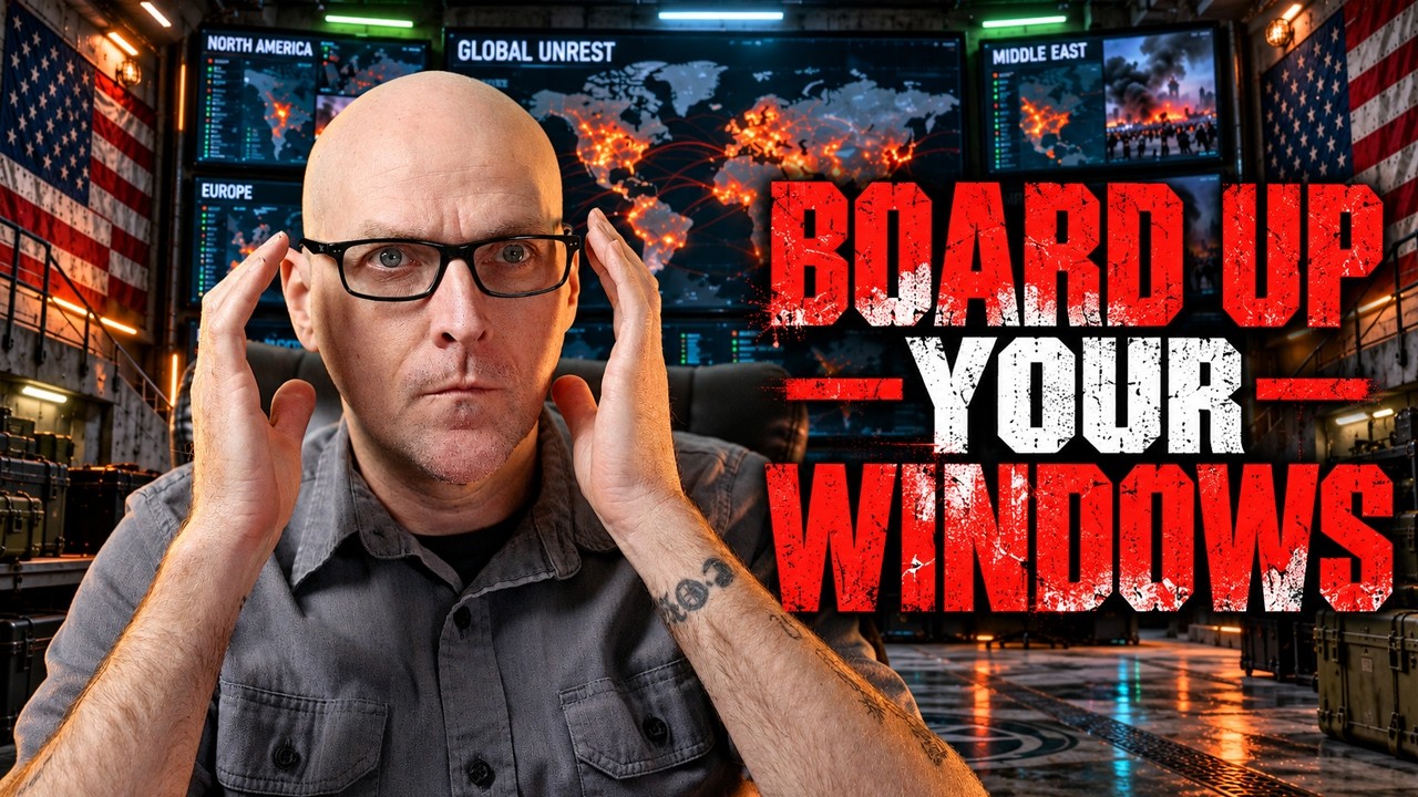 BOARD UP YOUR WINDOWS. I Hate Being Right.
