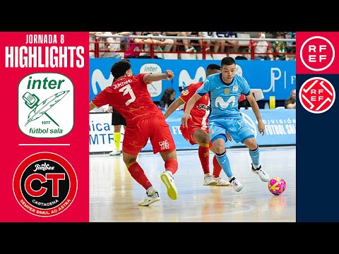 Resumen #PrimeraDivisiónFS | Movistar Inter 2-2 Jimbee Cartagena Costa Cálida| Jornada 8