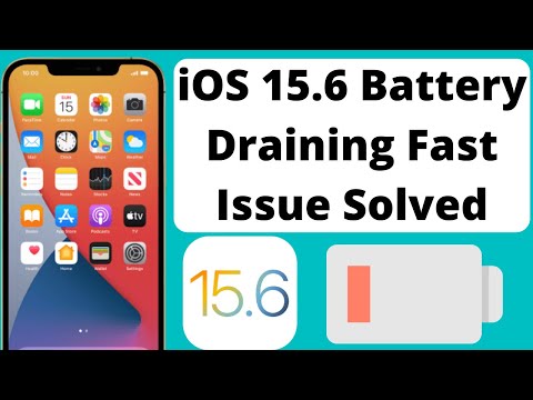 Fix” iPhone Battery Draining Fast After iOS 15.6 Update Solved Battery Draining Issue iOS 15.6