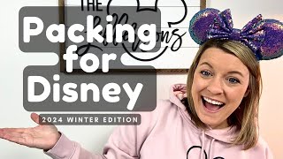 Packing for Walt Disney World in 2024!