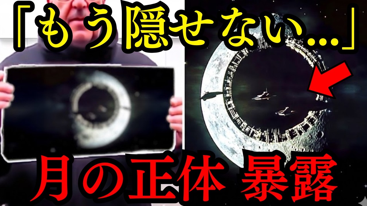月の中は空っぽです。人類が知ってはいけない「月の建造目的」がついに判明　【都市伝説 ミステリー】  1