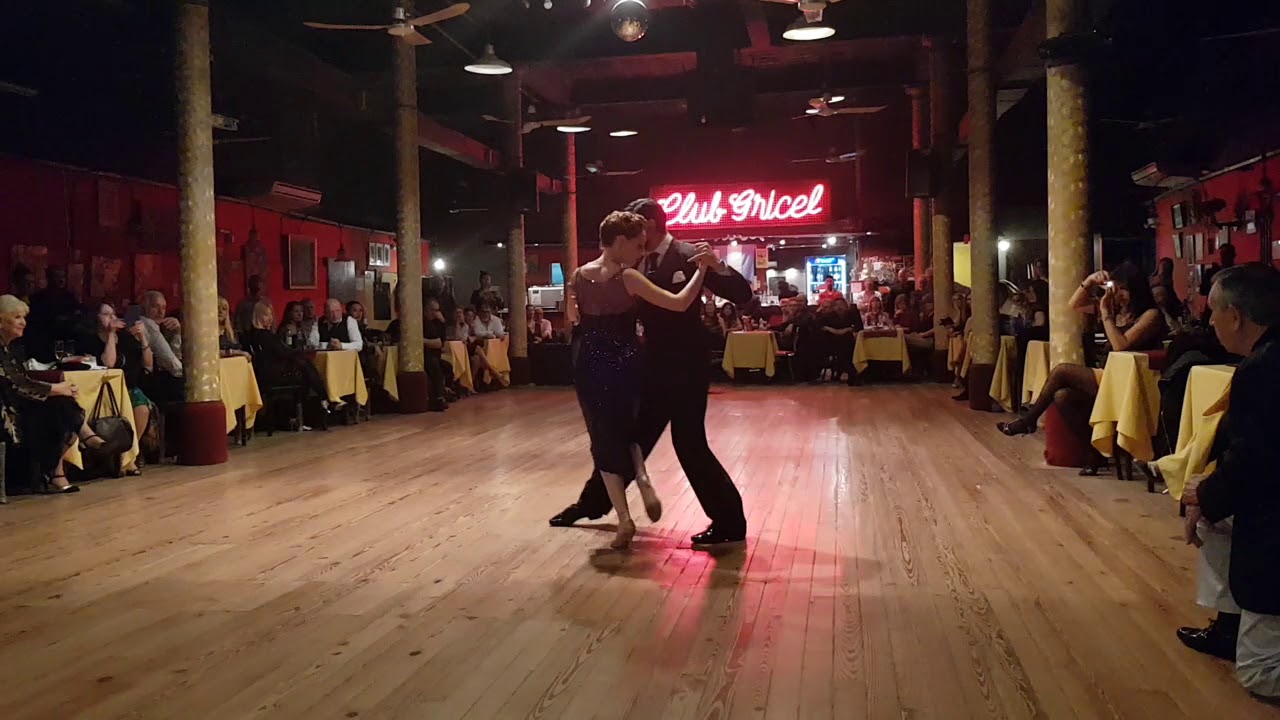 Germán Ballejo & Magdalena Gutierrez 2/3. Tres Amigos, Troilo - Marino.