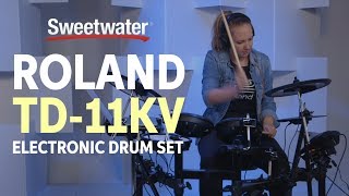 Video thumbnail for Roland TD-11KV Electronic Drum Set Demo by Sweetwater