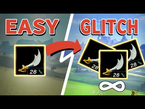 EASIEST and QUICKEST Weapon Duplication Glitch - TotK