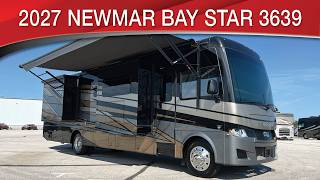 A preview image of the linked video showcasing 2027 Newmar Bay Star 3639