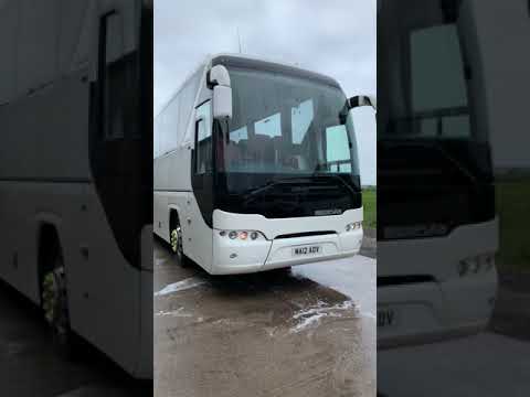Neoplan Tourliner walk round and inside tour (49 seats)