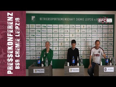 29.Spieltag - Regionalliga Nordost - BSG Chemie Leipzig - BFC Dynamo 1:0 - 15.04.2018 - PK
