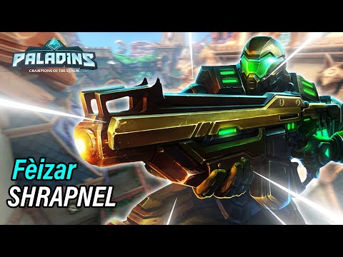 Fèizar Viktor Pro Competitive l MASTER l SHRAPNEL l PALADINS GAMEPLAY