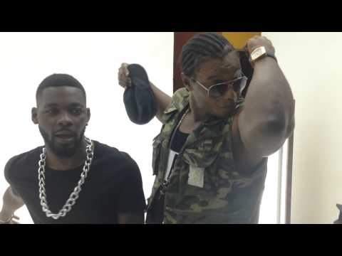 Dj Arafat et Hunk Brownie in the Making of PARTYMANU