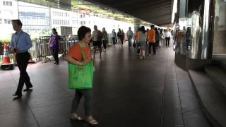 preview picture of video '中環行人天橋近交易廣場 Central Elevated Walkway near Exchange Square,'