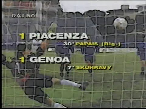 SERIE A 1993/1994: PIACENZA - GENOA 1-1