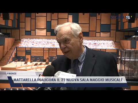 2021-12-18 FIRENZE - MATTARELLA INAUGURA IL 21 NUOVA SALA MAGGIO MUSICALE