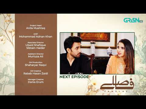 Faaslay Episode 26 ( Teaser ) 30th January 2026 | Ali Ansari - Saboor Aly | Green TV Entertainment