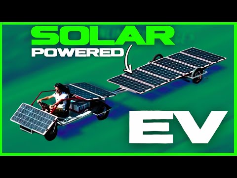 Solar-Powered EV with Infinite Range? This YouTuber Built One—But There's a Catch