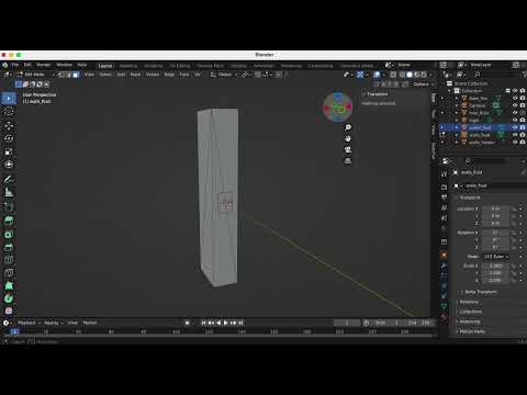 Preparing geometry for OpenFOAM using Blender