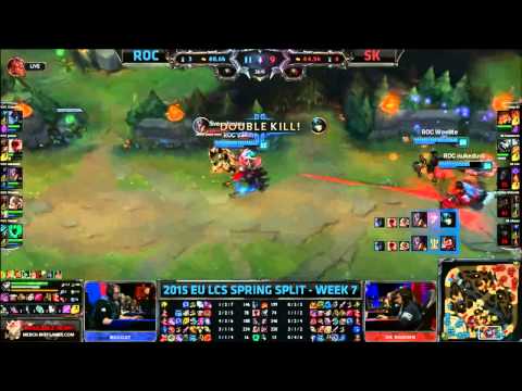 [Highlights] ROCCAT vs SK Gaming EU LCS Spring 2015 W7D2   ROC vs SK