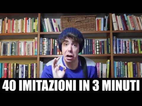 40 imitazioni in 3 minuti (Shany Martin)