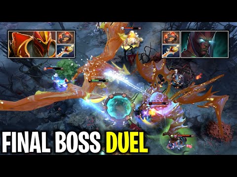 FINAL BIG BOSS TERRORBLADE WITH GIANT RING + RAPIER CARRY THE WHOLE GAME | DOTA 2