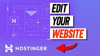 How To Edit Website In Hostinger