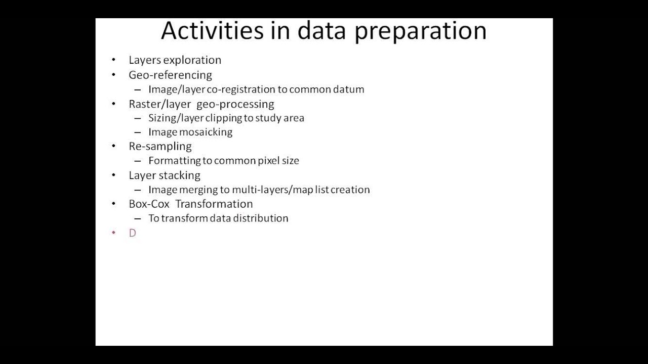 Module 3 : Data preparation