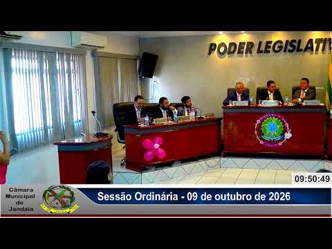 Sessão Legislativa Câmara Municipal de Jandaia - Goiás
