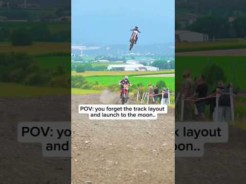 Motocross race SCARY moment on huge jump #promotocross #motorcycle (via maxime_lucas_529 | IG )