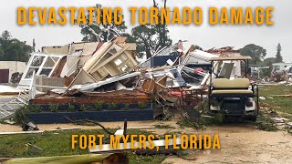 Tornado Damage - Fort Myers, FL Part 2 - Devastating