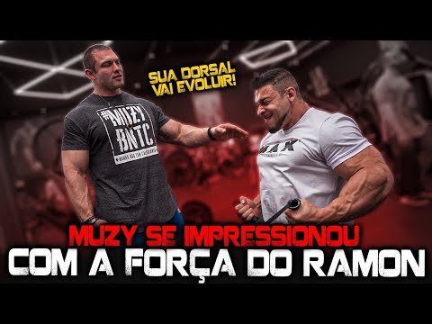 MUZY WAS IMPRESSED BY RAMON'S STRENGTH ON BACKDAY!