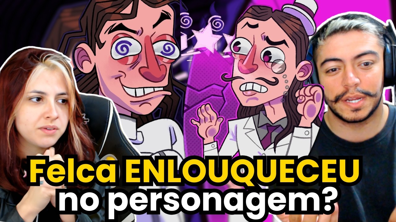 Felca ENLOUQUECEU no personagem | react