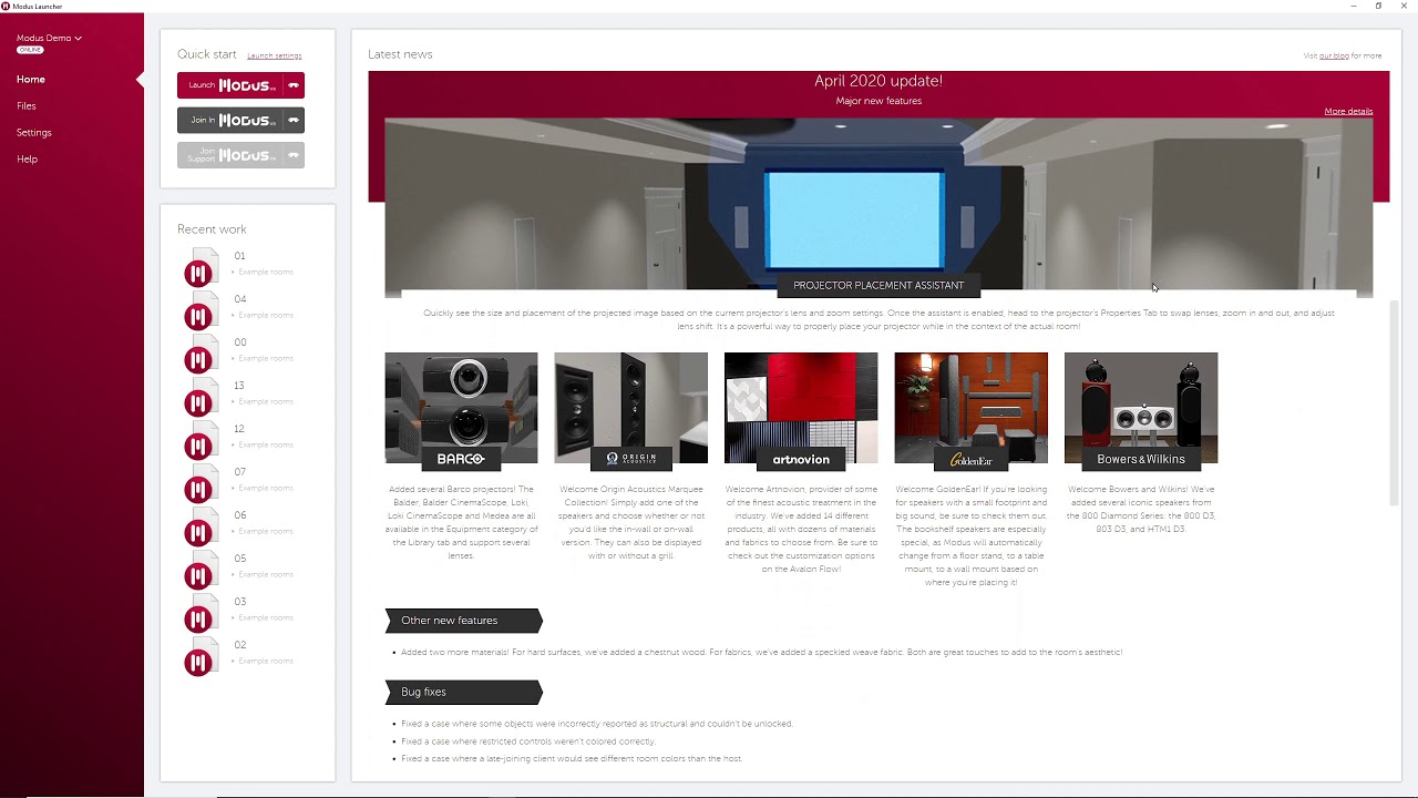 Modus Launcher: Overview