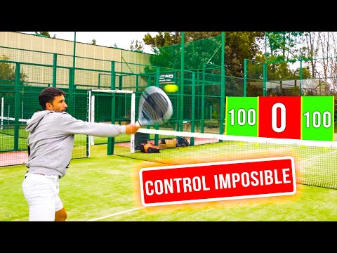 SANYO vs IMPOSSIBLE CONTROL PADEL CHALLENGE - el4Set