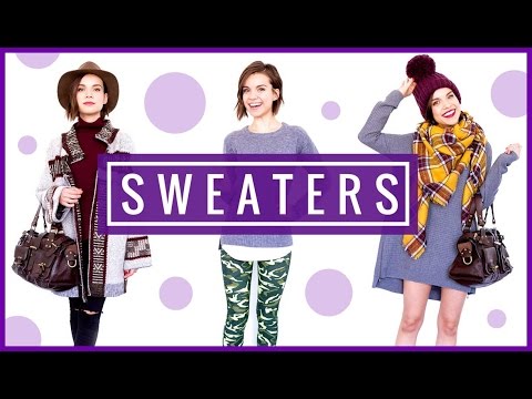 4 Ways to Style Sweaters for Winter! ◈ Ingrid Nilsen