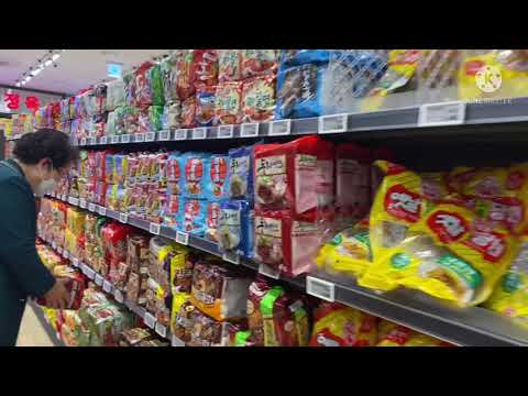 Tour coreano nonghyup mart🛒🛒🛍🛍(농협하나로마트)supermercado coreano/Compras de mercearia na Coreia/🇰🇷🇰🇷🇳🇵