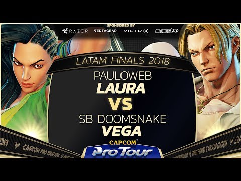 Pauloweb (Laura/Zeku) vs SB Doomsnake (Vega) - Versus Fighting Cup 2018 - CPT 2018