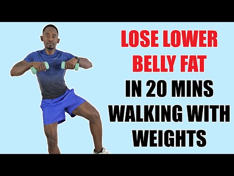 20 Minute Easy Walk at Home Exercise for Weight Loss 200 Calories