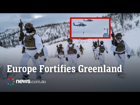 European nations are sending troops to Greenland to beef up Arctic defence
